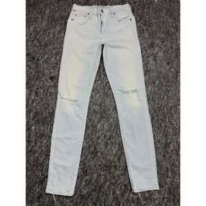 Citizens of Humanity Rocket Crop Petite High Rise Skinny Jeans Light Wash 26